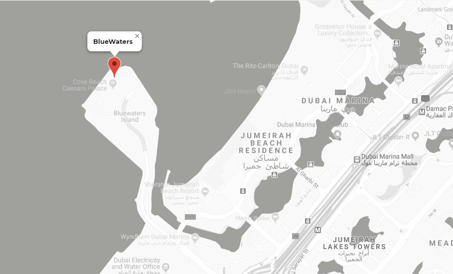 Meraas Bluewaters location_map Meraas Bluewaters location_map