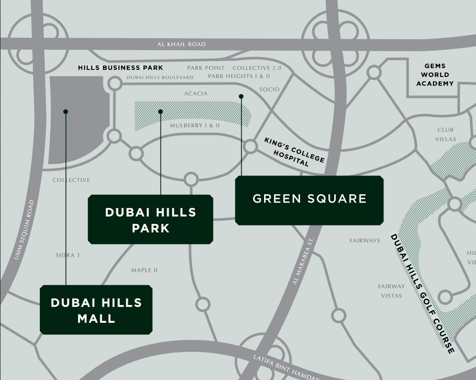 Green Square in Dubai Hills Estate