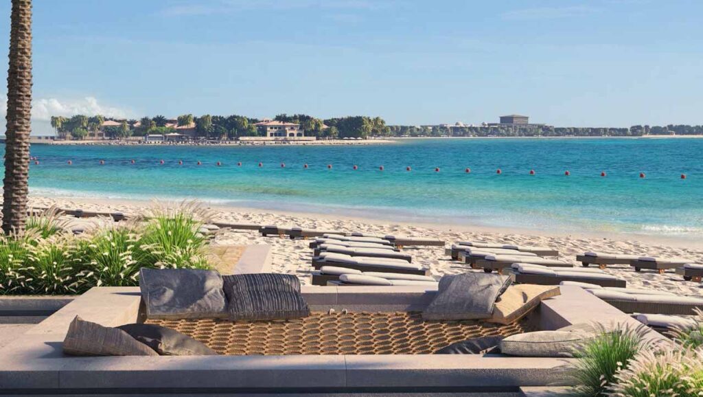 Emaar Beachfront Private Beach Access