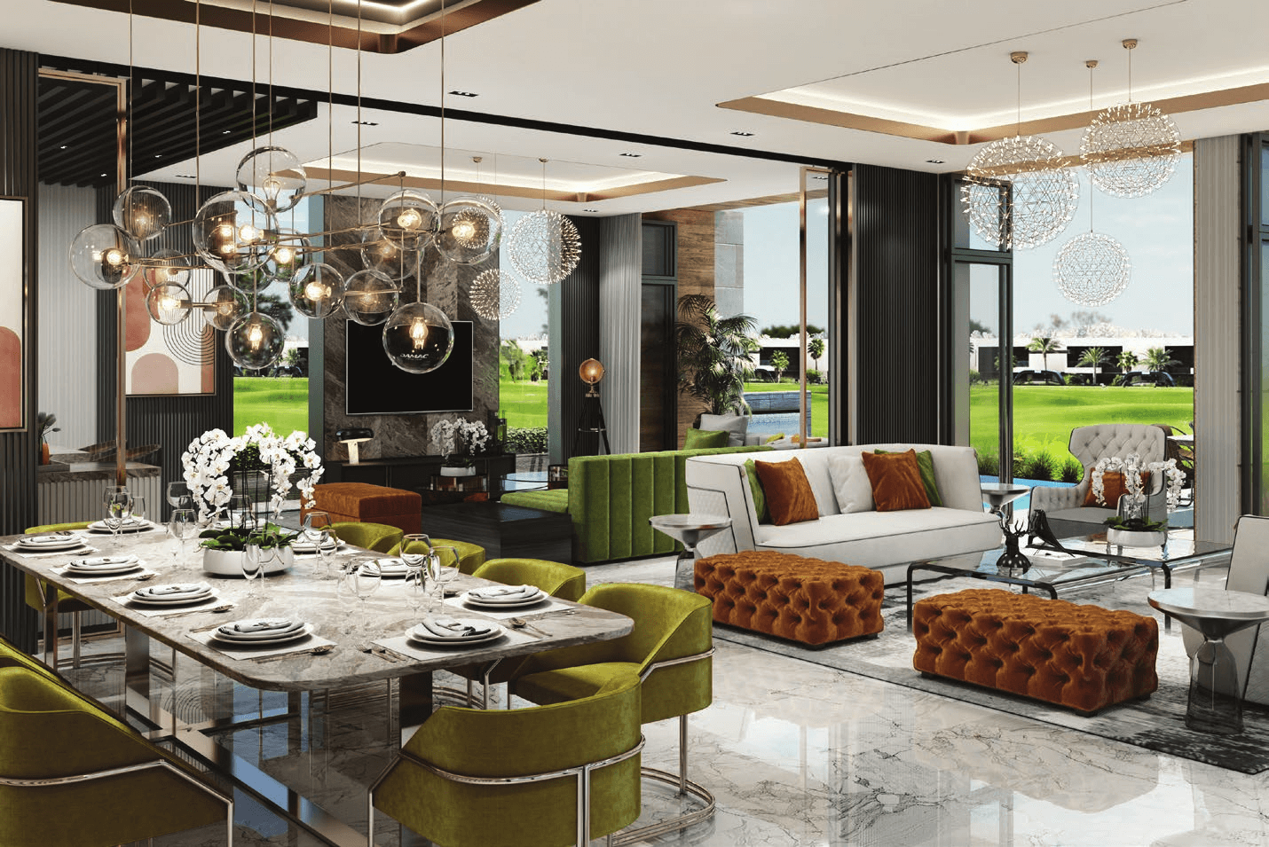 melrose villas 4 - Melrose Estates Golf Villas by Damac