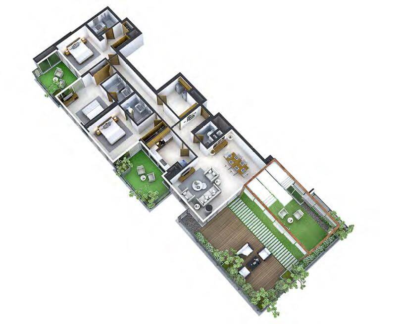 All Seasons Floor 4 - All Seasons - Damac Hills