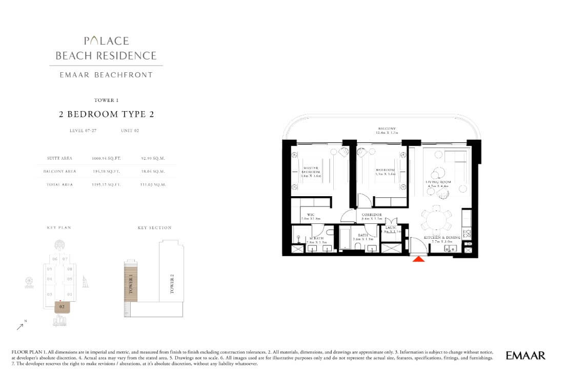 floor1 Page 17 - Palace Residences Emaar Beachfront