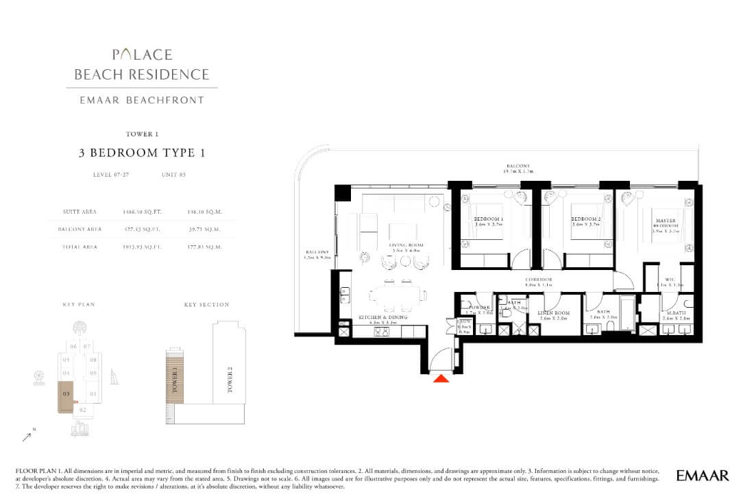 floor1 Page 20 - Palace Residences Emaar Beachfront