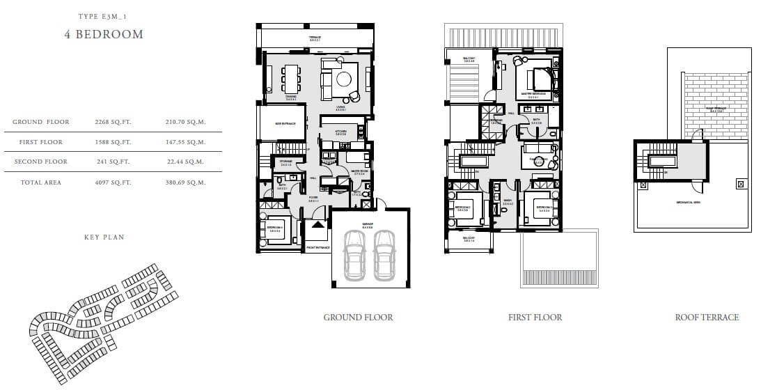Saya floorplan2 - Caya at Arabian Ranches 3