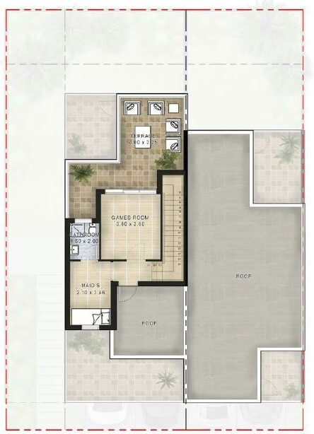 wood floor3 - Greenwoods Villas at Damac Hills