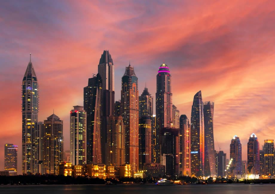 Skyscrapers in Dubai
