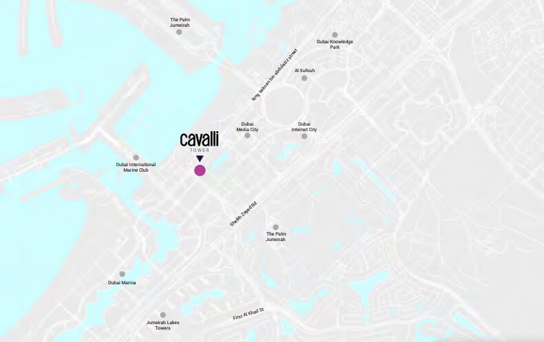 Cavalli Tower Location Cavalli Tower Location