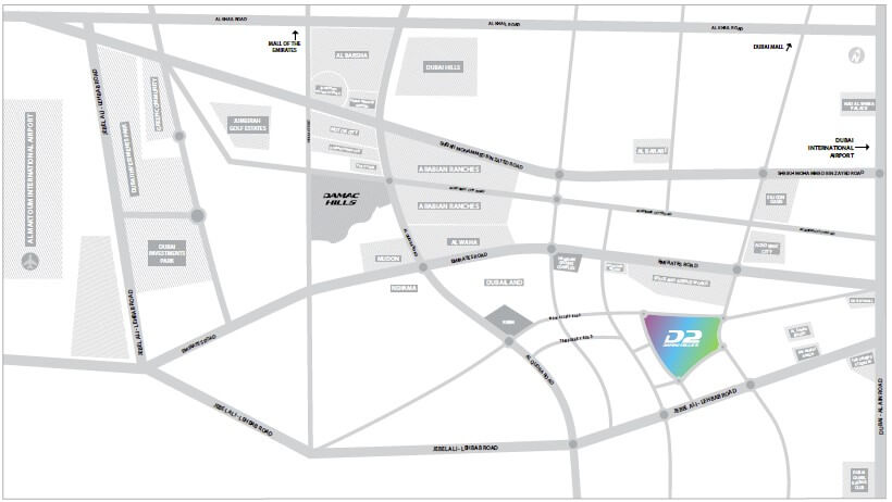 duo map - Damac Hills 2 Duo Prestige Villas duo map - Damac Hills 2 Duo Prestige Villas