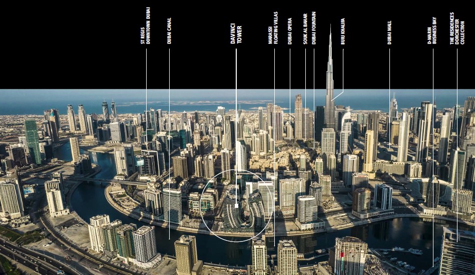 Da Vinci Tower Location Da Vinci Tower Location