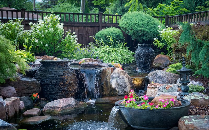 5. Add a Water Feature 5. Add a Water Feature