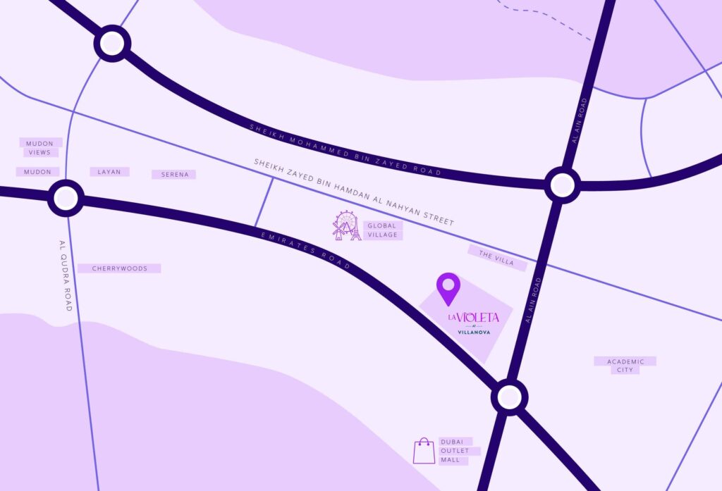 La Violeta Location La Violeta Location