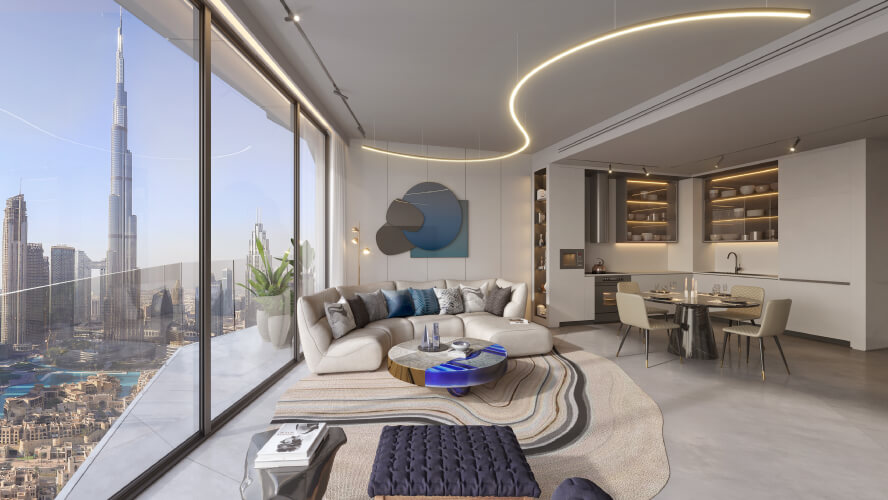 w residence 6 - W Residences Dubai - Downtown