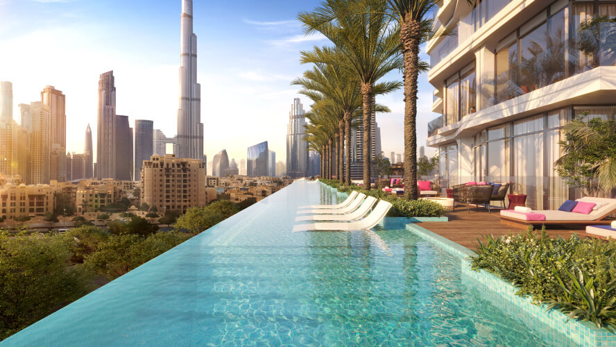 w residence 8 - W Residences Dubai - Downtown