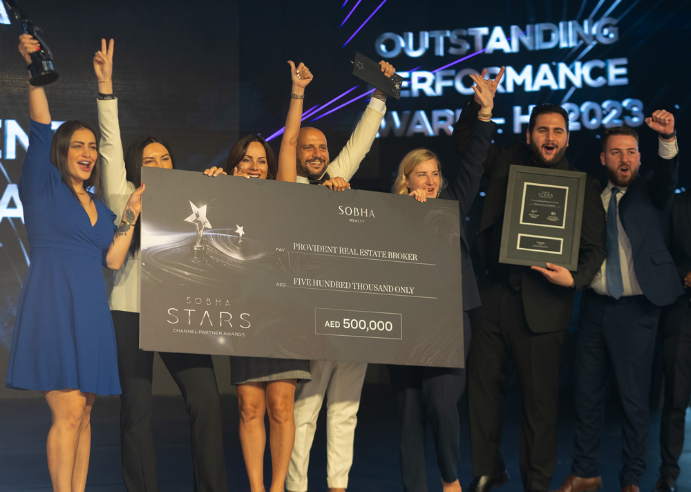 Provident Real Estate wins 4 Awards in Sobha Realty’s Stars Award Night